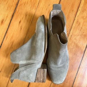 Tan leather Seychelles booties/ankle boots